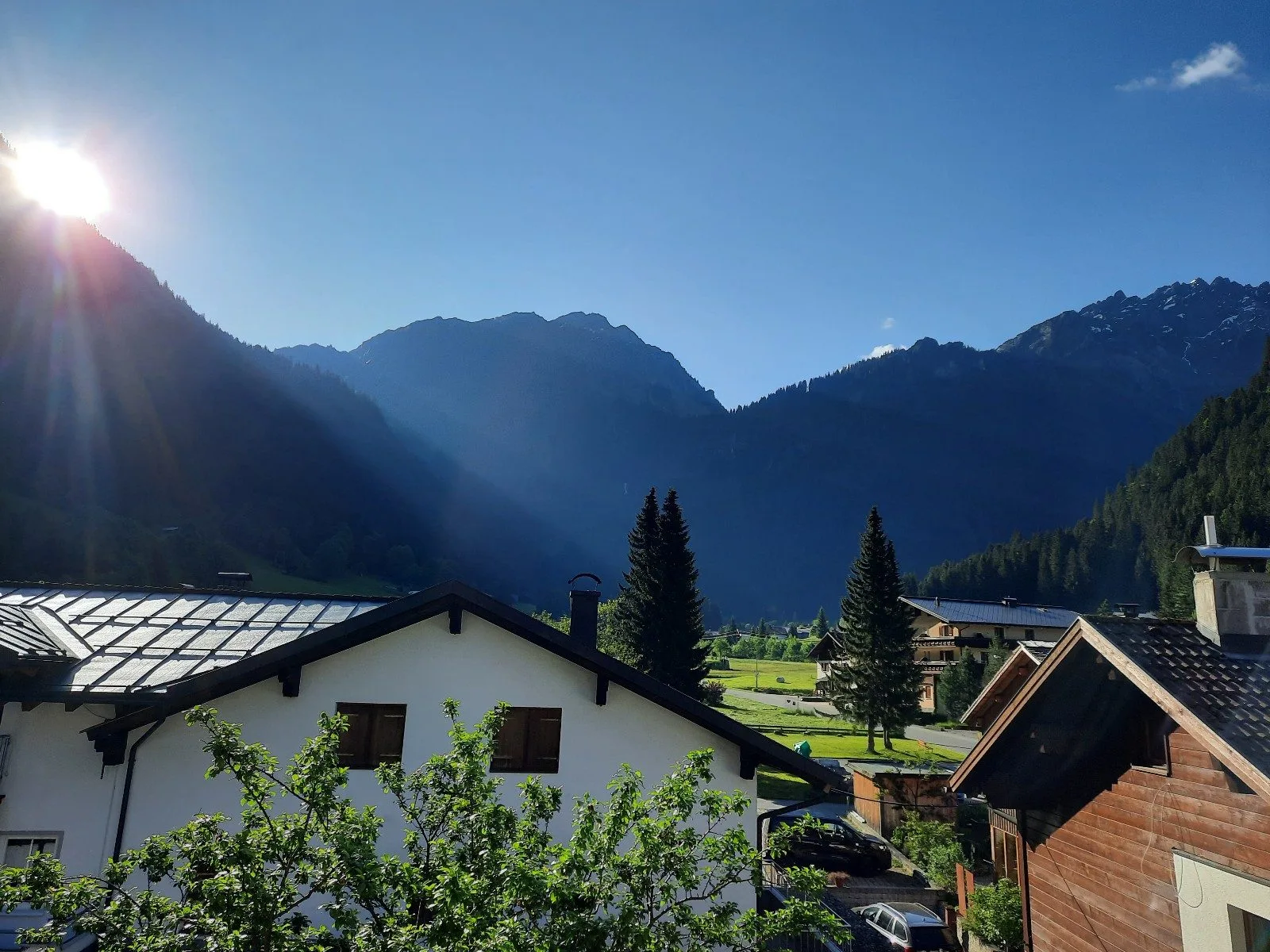 Morgenblick ins Tal